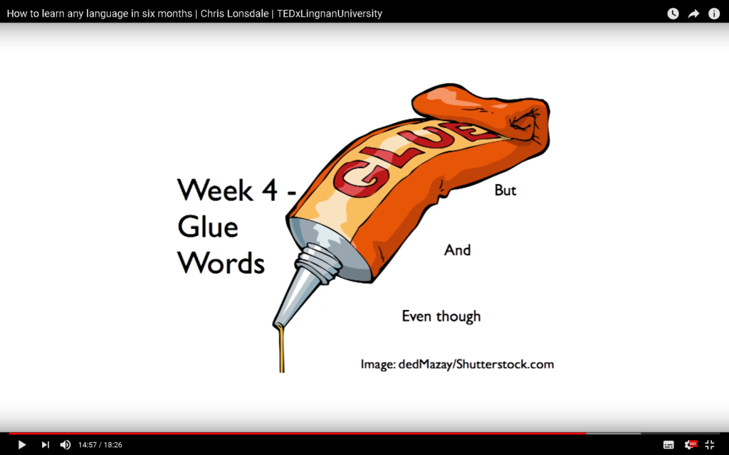 Glue Words