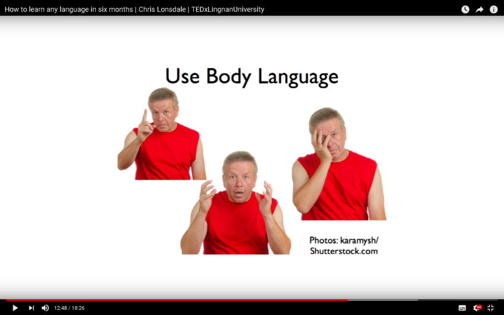 Use Body Language