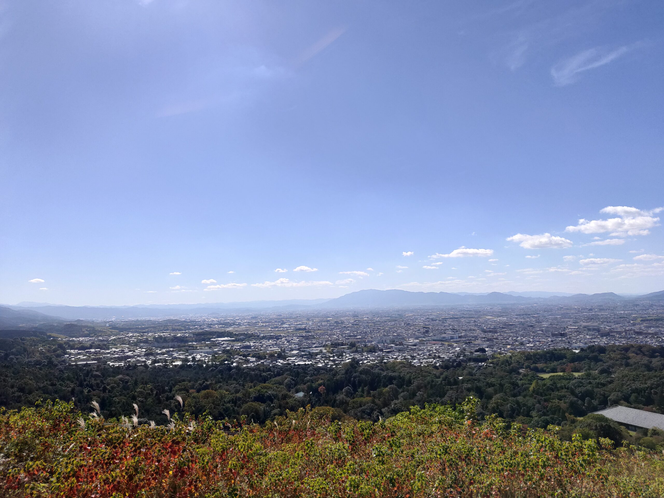 奈良　若草山からの眺め